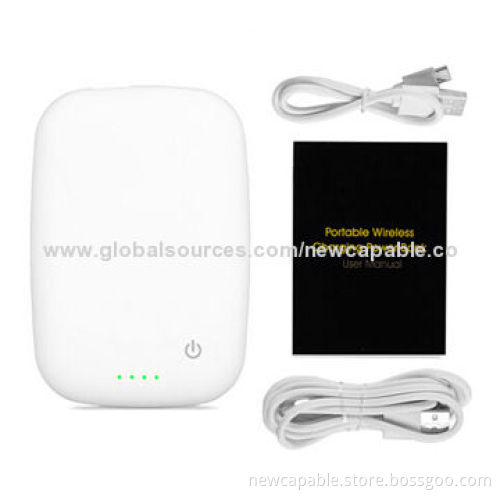 Wireless Charger/Power Bank, Built-in 7,000mA Li-polymer Battery